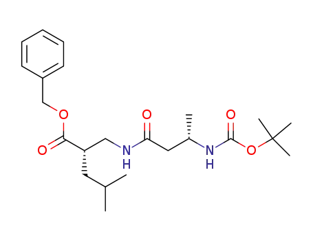 (S)-2-[((S)-3-tert-Butoxycarbonylamino-butyrylamino)-methyl]-4-methyl-pentanoic acid benzyl ester