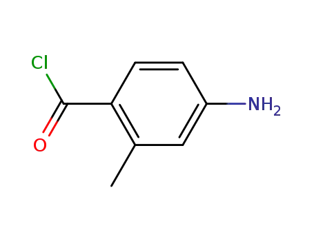Benzoyl chloride, 4-amino-2-methyl- (9CI)