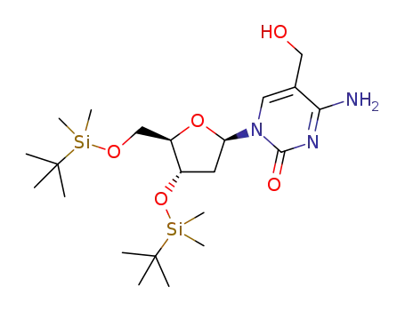 3',5'-bis(tert-butyldimethylsilyl)-5-(hydroxymethylen)deoxycytidine