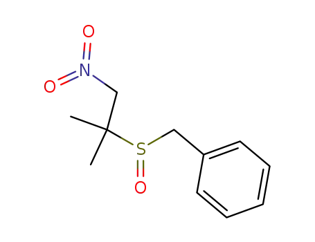 (2-methyl-1-nitropropane-2-sulfinylmethyl)benzene