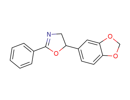 5-(benzo[d][1,3]dioxol-5-yl)-2-phenyl-4,5-dihydrooxazole