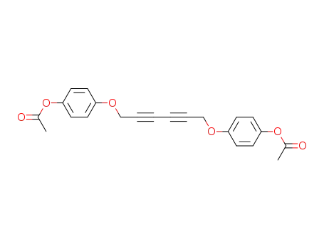 1,6-bis(4-acetoxyphenoxy)hexa-2,4-diyne