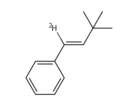 1-deuterio-3,3-dimethyl-1-phenyl-1-butene