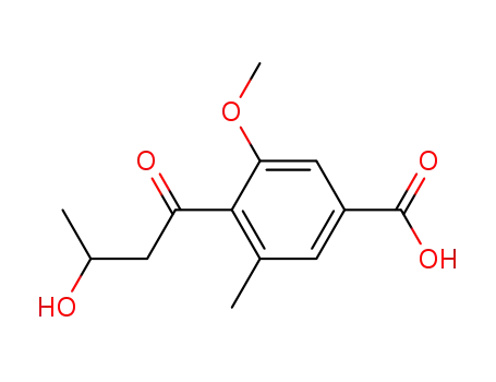 3-메톡시-4-(3-하이드록시부티릴)-5-메틸벤조산