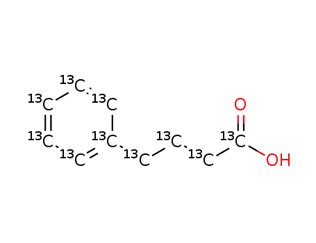 4-(phenyl-<SUP>13</SUP>C<SUB>6</SUB>)butanoic-1,2,3,4-<SUP>13</SUP>C<SUB>4</SUB> acid