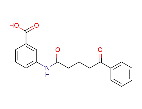 3-(5-oxo-5-phenylpentanoylamino)benzoic acid