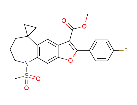 C<sub>23</sub>H<sub>22</sub>FNO<sub>5</sub>S
