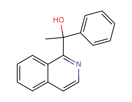 1-isoquinolin-1-yl-1-phenyl-ethanol cas  5467-83-4