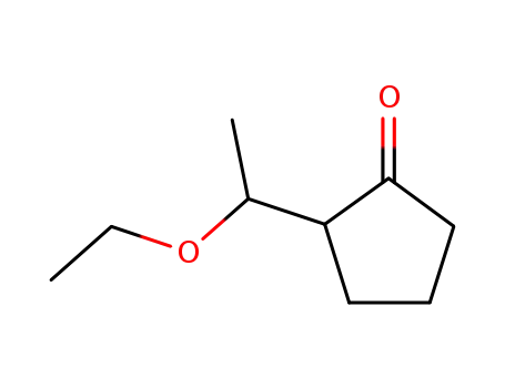 Cyclopentanone, 2-(1-ethoxyethyl)-