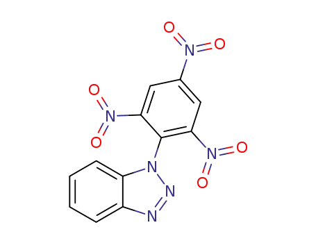 Molecular Structure of 14758-25-9 (1-(2,4,6-trinitrophenyl)-1H-1,2,3-benzotriazole)