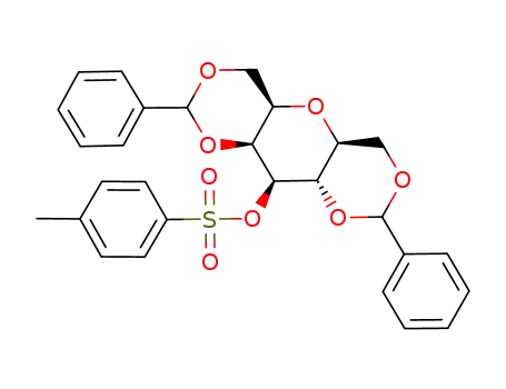 L-글리세로-L-갈락토-헵티톨, 2,6-안하이드로-1,3:5,7-비스-O-(페닐메틸렌)-, 4-메틸벤젠설포네이트