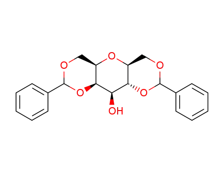 L-글리세로-D-갈락토-헵티톨, 2,6-무수-1,3:5,7-비스-O-(페닐메틸렌)-