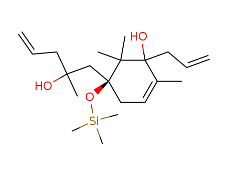 (S)-1-Allyl-5-(2-hydroxy-2-methyl-pent-4-enyl)-2,6,6-trimethyl-5-trimethylsilanyloxy-cyclohex-2-enol