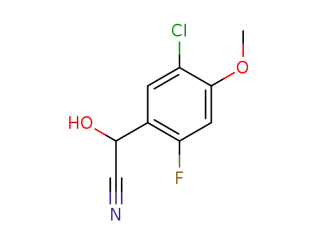 2-(5-chloro-2-fluoro-4-methoxyphenyl)-2-hydroxyacetonitrile