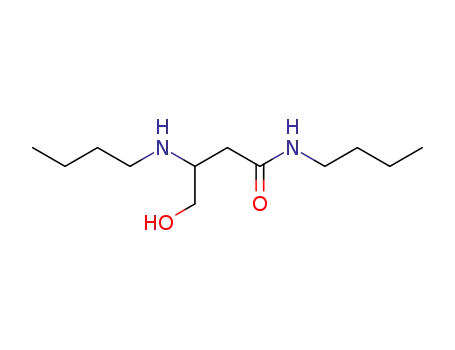 Molecular Structure of 104053-24-9 (N-butyl-3-butylamino-4-hydroxybutanamide)