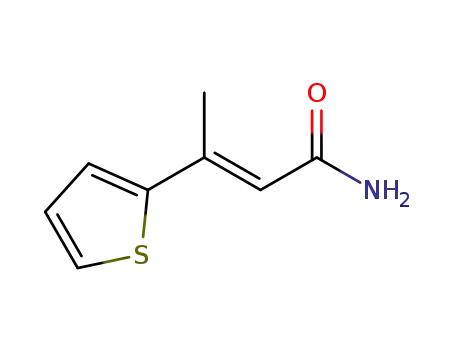 (E)-3-(thiophen-2-yl)but-2-enamide