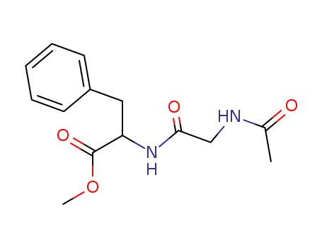 Molecular Structure of 23512-67-6 ((+/-)-N-acetylglycylphenylalanine methyl ester)
