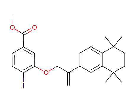 Methyl 4-iodo-3-[2-(5,5,8,8-tetramethyl-5,6,7,8-tetrahydronaphthalen-2-yl)allyloxy]benzoate