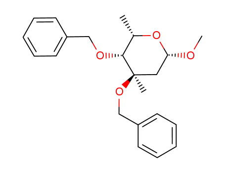 methyl 3,4-di-O-benzyl-2,6-dideoxy-3-C-methyl-β-L-xylo-hexopyranoside