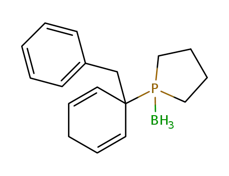 1-(3-benzylcyclohexa-1,4-dien-3-yl)phospholane-borane