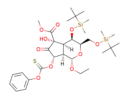 Molecular Structure of 1380234-52-5 (C<sub>32</sub>H<sub>52</sub>O<sub>10</sub>SSi<sub>2</sub>)