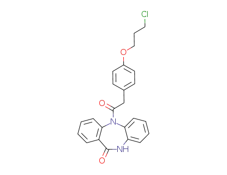 5-{2-[4-(3-Chloro-propoxy)-phenyl]-acetyl}-5,10-dihydro-dibenzo[b,e][1,4]diazepin-11-one