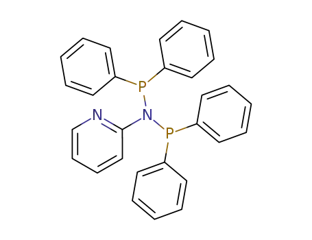 Molecular Structure of 125291-85-2 (N-(diphenylphosphino)-P,P-diphenyl-N-2-pyridinylphosphinous amide)