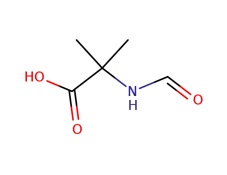 Molecular Structure of 60421-25-2 (Alanine, N-formyl-2-methyl- (6CI,9CI))