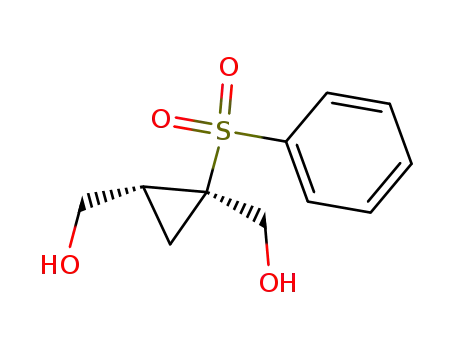 (1S,2R)-1,2-bis(hydroxymethyl)-1-phenylsulfonylcyclopropane