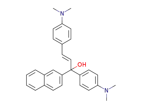 (E)-1,3-bis(4-(dimethylamino)phenyl)-1-(naphthalene-2-yl)prop-2-en-1-ol