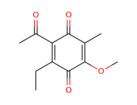 2-Acetyl-3-ethyl-5-methoxy-6-methyl-[1,4]benzoquinone