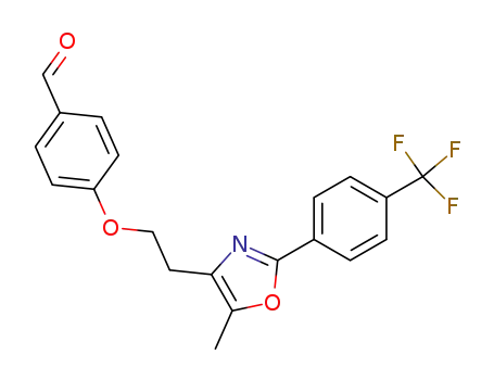 Benzaldehyde,
4-[2-[5-methyl-2-[4-(trifluoromethyl)phenyl]-4-oxazolyl]ethoxy]-