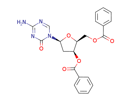 1,3,5-Triazin-2(1H)-one,4-amino-1-(3,5-di-O-benzoyl-2-deoxy-b-L-threo-pentofuranosyl)-