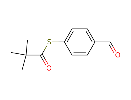 2,2-dimethyl-thiopropionic acid <i>S</i>-(4-formyl-phenyl) ester