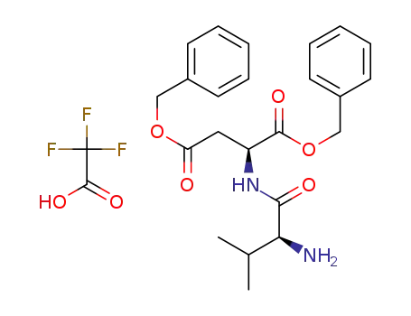 L-valyl-L-aspartic acid dibenzyl ester TFA salt