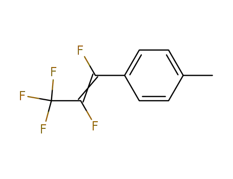 Benzene, 1-methyl-4-(1,2,3,3,3-pentafluoro-1-propenyl)-