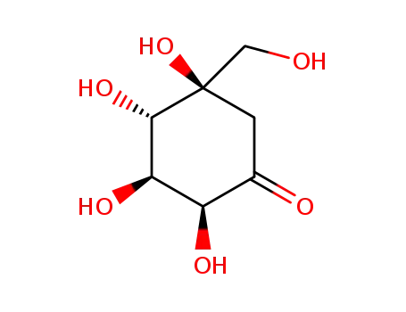 Cyclohexanone, 2,3,4,5-tetrahydroxy-5-(hydroxymethyl)-,
(2S,3S,4S,5R)-