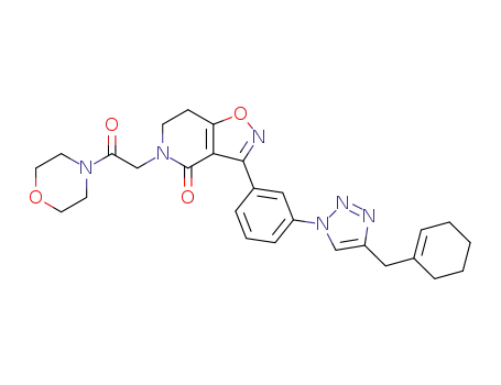 C<sub>27</sub>H<sub>30</sub>N<sub>6</sub>O<sub>4</sub>