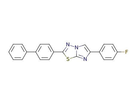 2-(biphenyl-4-yl)-6-(4-fluorophenyl)imidazo[2,1-b][1,3,4]thiadiazole