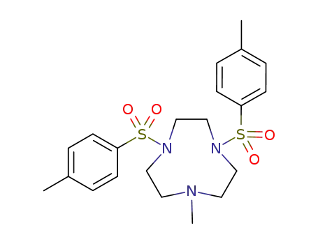 1,4-bis(p-tolylsulfonyl)-7-methyl-1,4,7-triazacyclononane