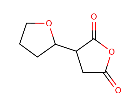 Molecular Structure of 7370-72-1 ([2,3'-Bifuran]-2',5'-dione, hexahydro-)