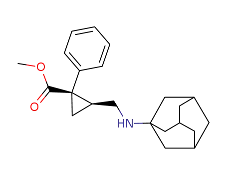 (1R,2S)-2-(Adamantan-1-ylaminomethyl)-1-phenyl-cyclopropanecarboxylic acid methyl ester