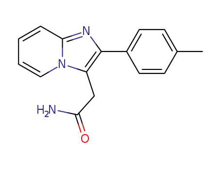2-(2-<i>p</i>-tolyl-imidazo[1,2-<i>a</i>]pyridin-3-yl)-acetamide