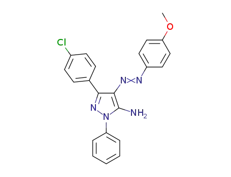 C<sub>22</sub>H<sub>18</sub>ClN<sub>5</sub>O