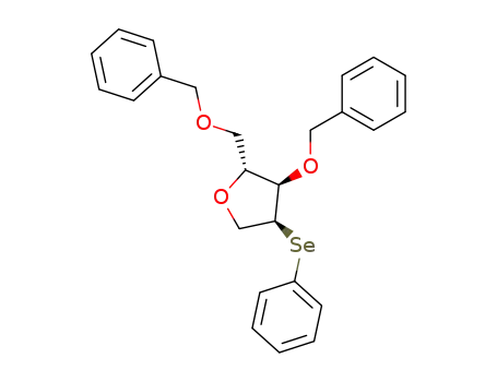 (2R,3R,4S)-3-benzyloxy-2-benzyloxymethyl-4-(phenylselenyl)tetrahydrofuran