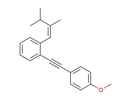 (Z)-1-(2,3-dimethylbut-1-en-1-yl)-2-((4-methoxyphenyl)ethynyl)benzene