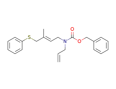 phenylmethyl (E)-N-[3-methyl-4-(phenylsulfanyl)-2-butenyl] (2-propenyl)carbamate