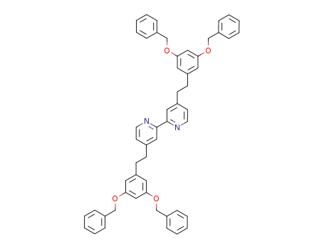 4,4'-bis[3'',5''-bis(benzyloxy)phenylethyl]-2,2'-bipyridine