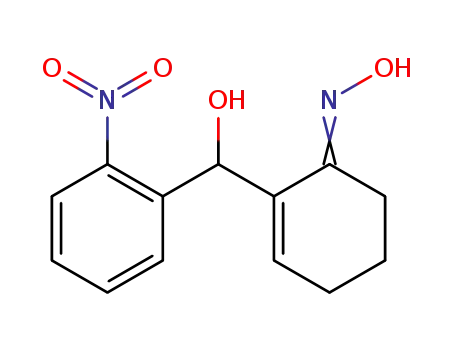 2-(hydroxy(2-nitrophenyl)methyl)cyclohex-2-enone oxime