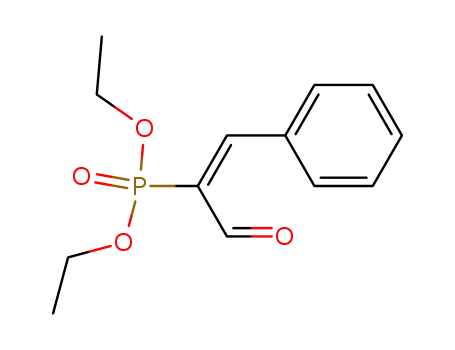 diethyl (E)-1-formyl-2-phenylvinylphosphonate